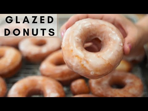 HOW TO MAKE HOMEMADE GLAZED DONUTS