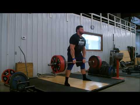 600 lbs (272.5 kgs) x 8 Stiff Leg Sumo Deadlift