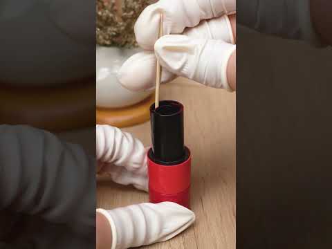 #shorts Hermès Lipstick Restoration #cosmeticrepair#satisfying#asmr#oddly#oddlysatisfying#fyp