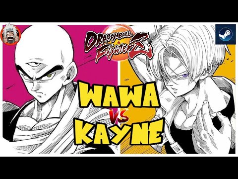 DBFZ Kayne vs Wawa (Tien, GogetaSS4, VegetaSSB) vs (Black, GogetaSS4, Trunks)