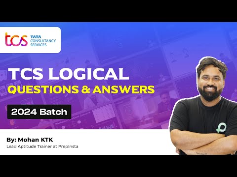 TCS Logical Reasoning Questions and Answers 2024