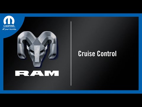 Cruise Control | How To | 2025 Ram ProMaster