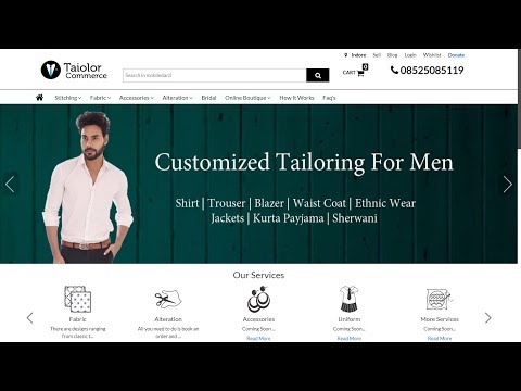 Tailor Shop Ecommerce Script Part 4