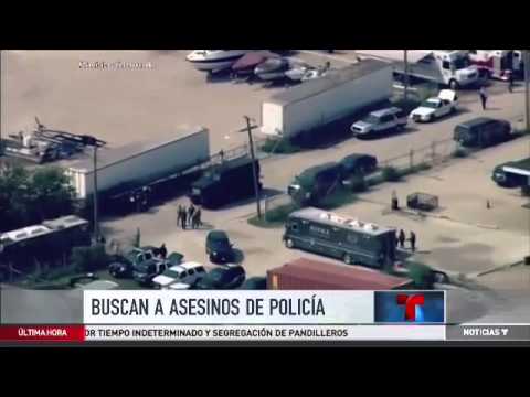 Video: Buscan en Illinois a quienes balearon a policía