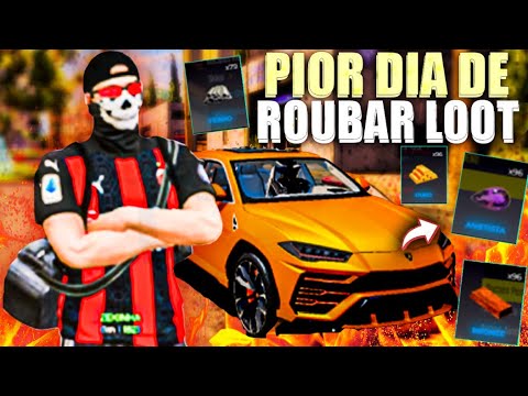 ENCONTREI O LUGAR PERFEITO PRA ROUBAR LOOT usando MOD MENU no GTA RP