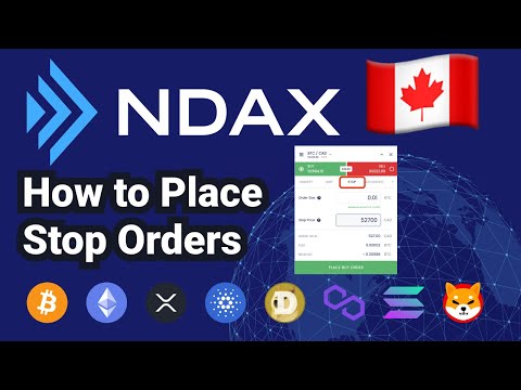 Stop Orders on NDAX - Guide