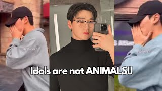 A Fan's behavior towards ATEEZ's SAN has angered everyone #ateez #kpop