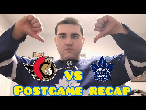 Leafs vs Senators Jan 27 2023 Postgame Recap NEW INTRO UPDATE MUST WATCH