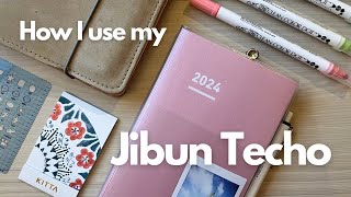 How I use my Jibun Techo | a chatty walk through of my planner