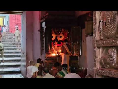 Jagannath temple door opening and Mangal arti darshan of Shree Jagannath 🙏🏻✨| Jagannath dham puri |