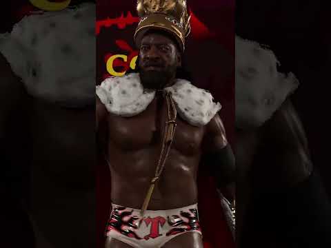 Booker T enters the ring in #WWE2K24