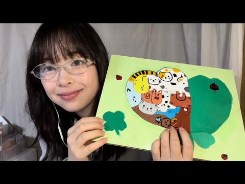 【ASMR】handmade wooden puzzles