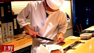 [Tokyo Ueno]Release the secrets of an amazing sushi restaurant in downtown area!! ︎"Sushidokoro Sen"