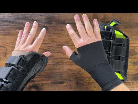 BraceAbility Wrist and Thumb Spica Splint