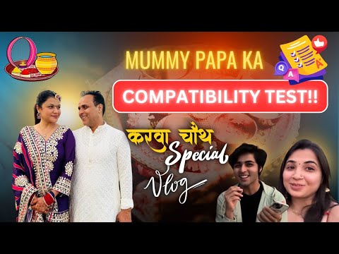 Mummy Papa Ka COMPATIBILITY TEST😲❤️ #25thanniversary @RajGrover005