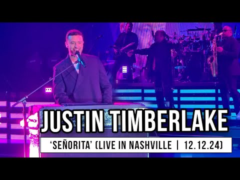 Justin Timberlake Performs 'Señorita' In Nashville (12.12.24)