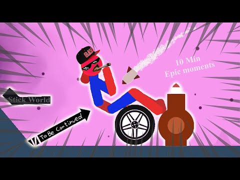 10 Min Best falls | Stickman Dismounting funny and epic moments | Like a boss compilation #689