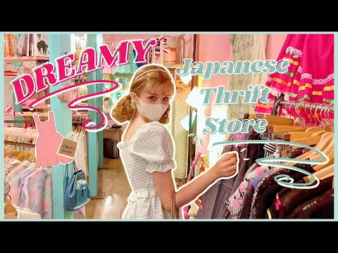 My FAVOURITE Thrift Store In Tokyo // Dreamy & Cute Fashion ✨