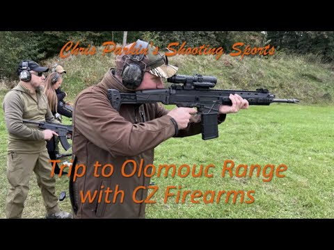 Czech Rifle and Pistol range with CZ 75, 1911 and BREN 2, 7.62x51, 7.62x39, 9mm, 45 ACP, 22rf CZ457