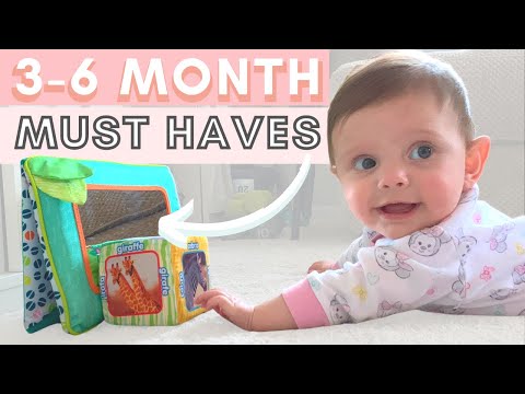 Help Baby Develop With THESE Baby Essentials 3-6 Months!