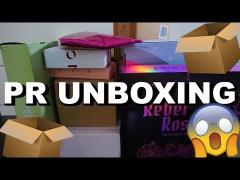 Pr Unboxing/Haul & Giveaway Ft Rimmel London, Farsali, Persona & More!!!