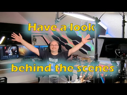 Behind the scenes and how my setup works