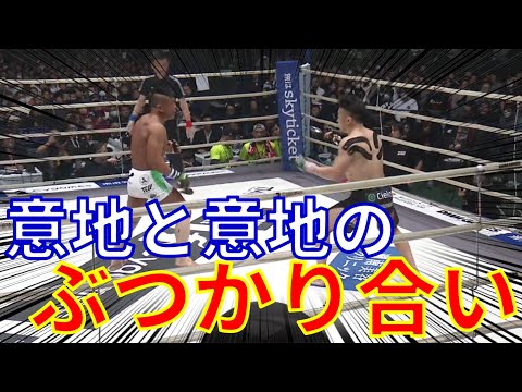 意地と意地のぶつかり合いがすごかった【RIZIN】