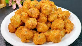 Crispy Fried Winter Melon Meatballs❗Easy and Delicious Homemade Recipe❗揚げ冬瓜ミートボール❗튀긴 겨울 호박 미트볼❗炸冬瓜肉丸