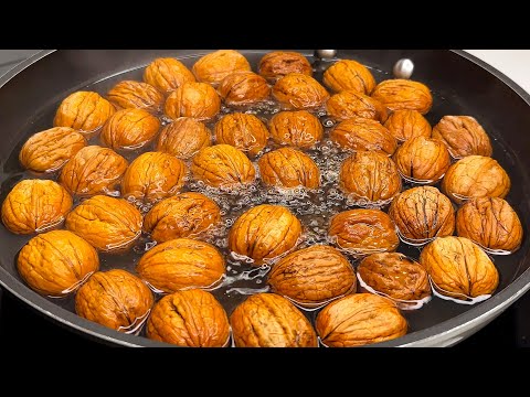 Throw the walnuts into boiling water! Top 2 delicious and easy recipes from my grandmother!