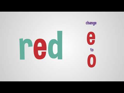 Word Game! Make New Words by Changing Initial, Medial, & Final Sounds!