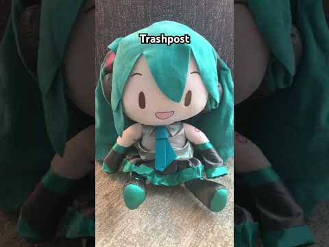 Oh.. #miku #hatsunemiku #vocaloid #plush #ashwolf323