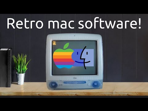 Testing out old 90s software on my iMac G3 and Mac OS9!