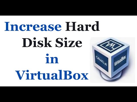 How to increase disk size on a virtual machine in VirtualBox | Enlarge VirtualBox disk size