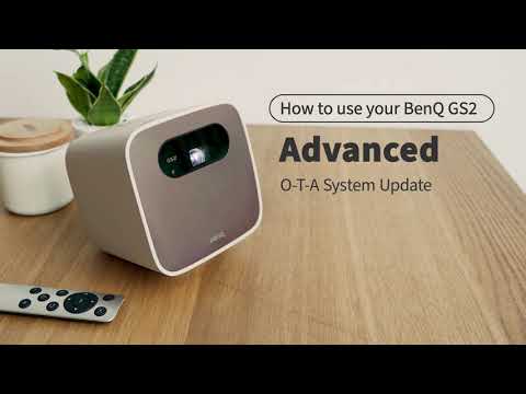 How to Update GS2 System - BenQ Wireless Portable Projector