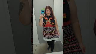 Walmart Christmas Sweaters Dressing Room Try On #walmartfinds #christmassweater