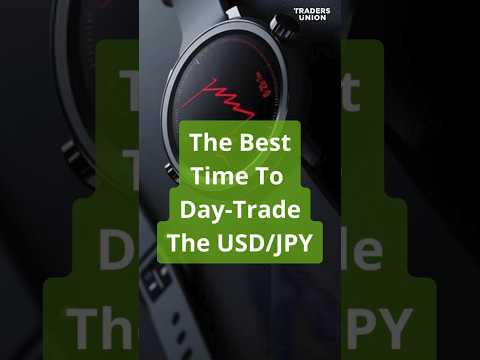 The Best Time To Day Trade The #USDJPY