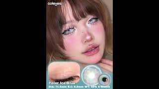 Polar Ice Blue Colored Contacts