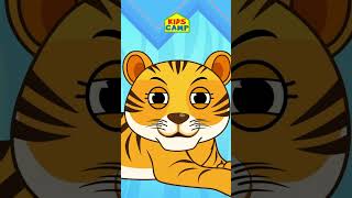 Learn Animals 🐯 - Jungle Song For Kids #shorts #kidssong