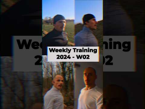 Weekly Run Training - 2024 - Week 02 (Total ➡ 72,5K)