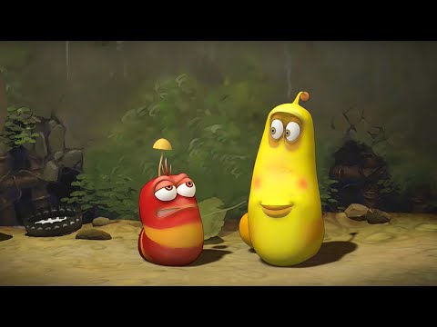 Larva キノコ |幼虫 |子供向けアニメーション |野生脳日本人