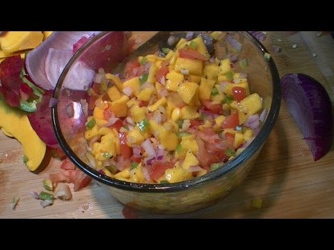 How to make Spicy Mango Salsa Easy Delicious