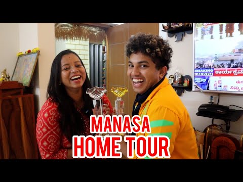 ಗಿಚ್ಚಿ ಗಿಲಿಗಿಲಿ ಹಾಗು ಮಜಾಭಾರತ  ಖ್ಯಾತಿಯ ಮಾನಸ ಅವರ HOME TOUR | Gichhi gili gili | Maja bharata | Serial