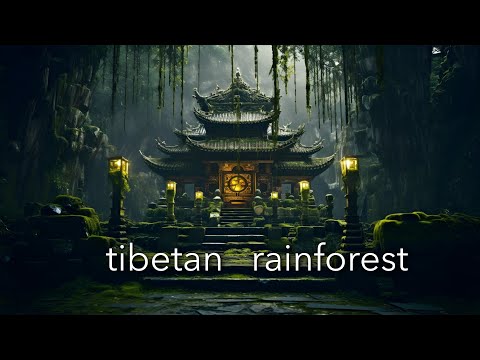 Tibetan Rainforest // Ambient Ethereal Relaxation Meditative Healing Music