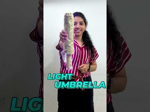 Stay Dry and Bright, Day or Night - With this torch umbrella #telugu  #shorts