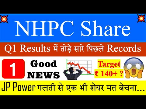 NHPC Share Latest News | Target 140++? | NHPC Share News | JP Power Share Latest News | Jp power