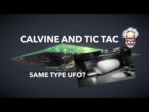 TIC TAC and Calvine UFOs - Prof Simon