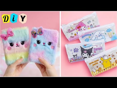 🌷DIY stationery / How to make stationery supplies at home / Handmade stationery / easy crafts