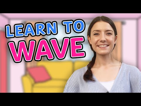 Teach Your Baby to Wave | Songs and Games | Twinkl Kids TV