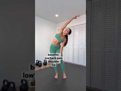 Low back pain? Hip tightness? This one move helps with that 🤩