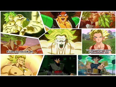 Broly UNIQUE Intros, Transformations & Ultimate Ki Blasts - DRAGON BALL: Sparking! ZERO Japanese Dub